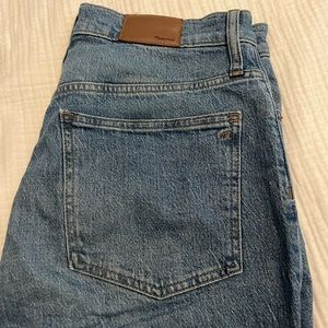 Madewell Perfect Vintage size 30 Jeans with fringe bottom